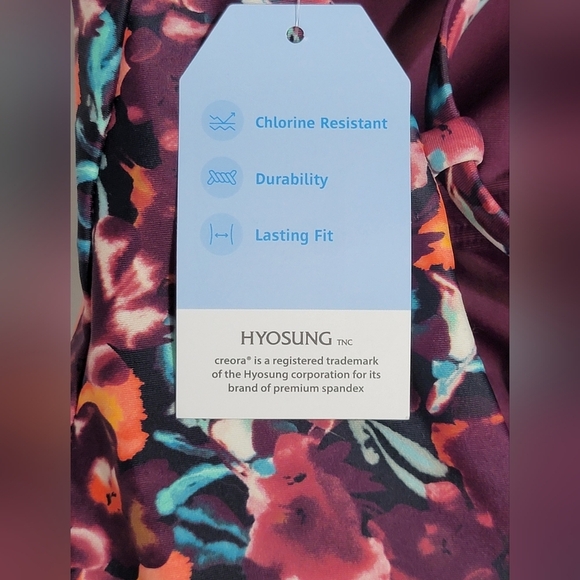 Andie X Lands' End Tugless Fiji Swim Dress Limited Edition Collection Size XS - Picture 10 of 16